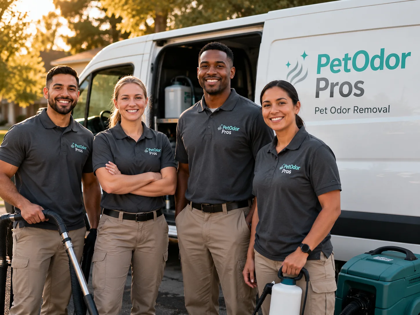 Pet Odor Removal team serving Bradford, OH